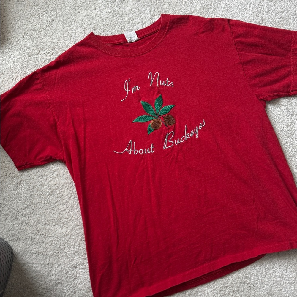 RARE Vintage Embroidered Ohio State T-shirt